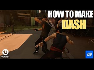 How To Make Dash In Unreal Engine 5 - Tutorials For Begginers