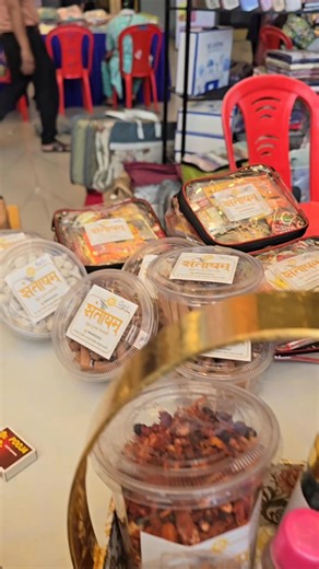 With devotion and purity, Santosham began its journey at Sangini Style Sutra. Blessed to share our poojan samagri with so many divine hearts 💫 #Santosham #ShuddhPoojanSamagri #SanginiExpo #DivineStart #HarManMeinSantosham | Santosham.official