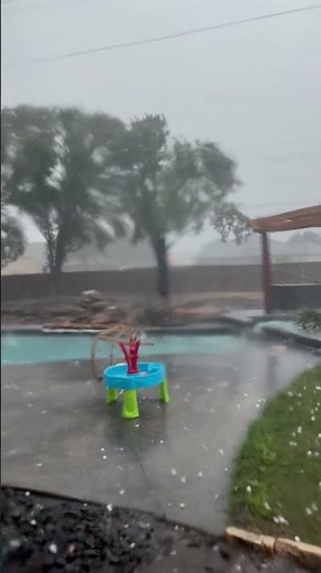 Hail Storm Hits Victoria, Texas - 1505424
