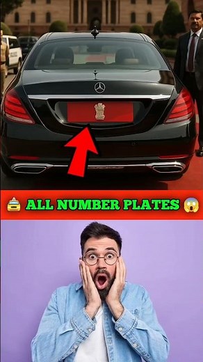 The Truth About Vehicle Number Plates 🚗⚡ #Shorts