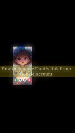 How to remove family link on your google account #learnontiktok