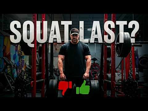 Should You SQUAT at the END of a Workout?