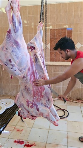 Amazing Cow meat cutting skills #shorts #shortsfeed #video