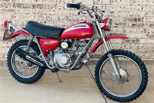 No Reserve: 1971 Honda SL70 Motosport