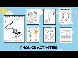 Letter "z" Worksheets | Preschool Activities| Toddlers Resources | Teaching kids phonics