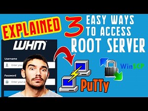 What are the various ways to access WHM Root [EXPLAINED]☑️