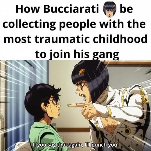Bucciarati is Making a Collection 😭🙏