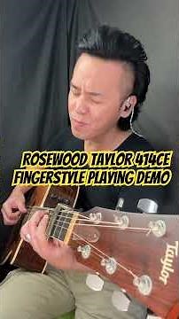 OLDER TAYLOR 414ce Rosewood Fingerstyle Demo