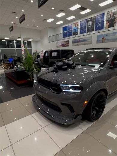 Custom Wide Body Destroyer Gray for sale. Info in post caption. ECDM The Dodge Durango Magazine @eastcoastdurangosmedia #EastCoastDurangosMedia #DodgeDurango #RT #Cars #SUV | East Coast Durangos Media LLC