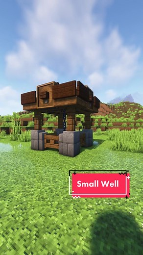 Minecraft Well Design Tutorial