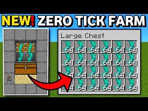 Minecraft Bedrock: NEW Zero Tick Twisting Vine Farm Tutorial 26.31!