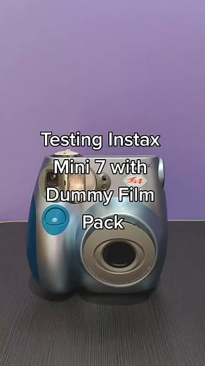 Instax Mini 7 Film Pack Testing Guide