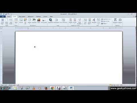 Microsoft Office Word 2010 Autocorrect Options