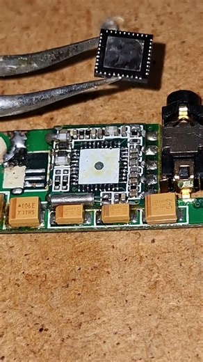 Electronics Repair – IC Removal.