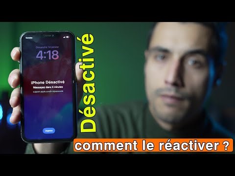 📴iPhone désactivé, comment le réactiver ?