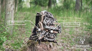 Watch Men’s Hickory Light Weight Suspension System Backpack on Amazon Live
