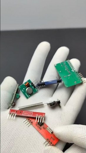 433mhz RF module tutorial #rf #electronics #sensor