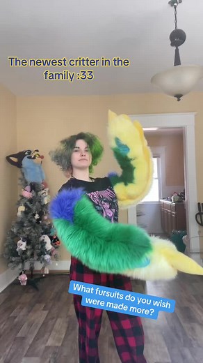 Unique Bird-Inspired Fursuit Creation Process