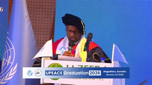 TOOS: UPEACE Graduation 2026 | University for Peace - Somalia Program