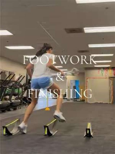 Footwork and Finishing Drill for Lacrosse Training