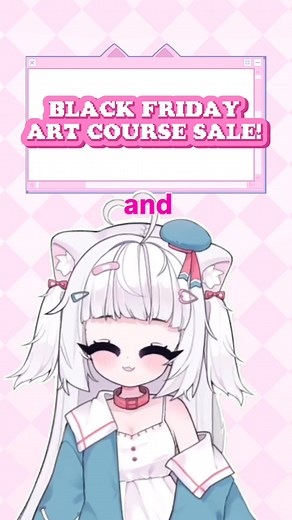 🎀 Something suuuper cute is coming this Black Friday… I’m reopening Refine Your Anime Aesthetic with a special discount so you can learn, step by step, how to make your drawings softer, shinier, and totally ✨cute✨! 💌 Join the Black Friday waitlist to get the special launch discount (it’s the last one of the year… shhh~) 💗 Don’t miss it~! o(>ω
