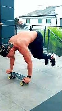 Calisthenics Workout with Skateboard