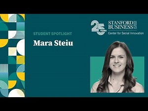 CSI 25th Anniversary Celebration: Mara Steiu
