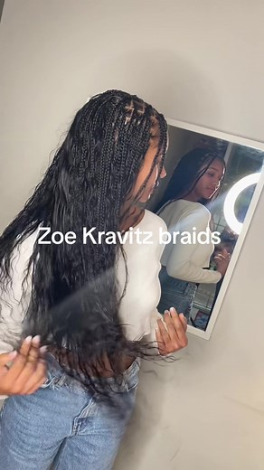 Style available in June! Find me on Instagram @queencitybraids #knotlessbraids #cltbraider #bohoknotlessbraids #cltbraiders #charlottebraids #charlottestylist #fypシ #trendingbraids #zoekravitz #zoekravitzbraids #zoeykravitz #bohemianbraids #treebraids #cltbraids #charlottebraiders