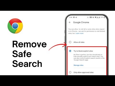 How to Remove Safe Search on Google Chrome