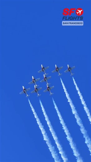 23K views · 761 reactions |  Incredible Airshow!  Canadian Snowbirds Over San Francisco Bay | SF Fleet Week 2025 #fblifestyle #sfflights #canadiansnowbirds #fleetweeksf | SF.Flights | Facebook