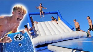 We Built the World’s Largest Slip N Slide Ever
