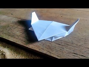 How to make the unique Fighter jet (paper airplane).🤯⚡