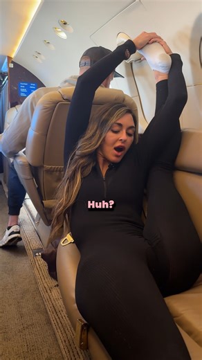 Bryce Adams on Instagram: "Flexibility test while 40,000 feet up in the air!"