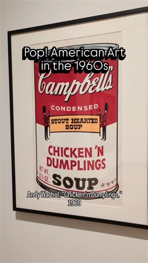 New Britain Museum of American Art | "Pop! American Art in the 1960s" features works by artists Andy Warhol, Roy Lichtenstein, Jim Dine, and more! On view now at the New... | Instagram