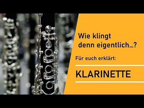 Instrumentenvorstellung Klarinette