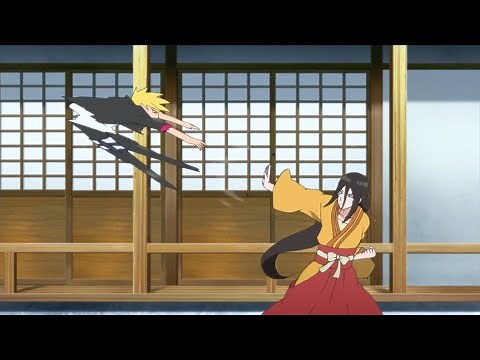 日向ハナビはボルトの淨眼をチェックしますが、アクティブ化されていません | Hanabi checks Boruto's Jogan but it doesn't activate