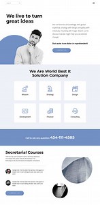 Business page - Html Code Example by Nicepage