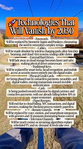 203 reactions · 91 shares | Say goodbye to remote controls, cables, and passwords!  By 2030, everyday technologies will vanish as biometrics, AI, and wireless systems reshape how we live, pay, and connect. Are you ready for a completely paperless, keyless, and password-free world? #TechBy2030 #FutureIsNow #DigitalTransformation #Innovation #WirelessWorld | James Michael | Facebook