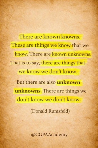 The Matrix of What We Know—and Don't 🧠🤔 #StrategyMindset #CriticalThinking #Logic