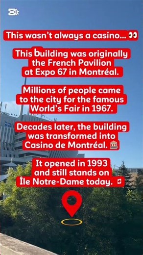This Wasn’t Always a Casino… 👀 | Montréal 🇨🇦 #canada #montreal