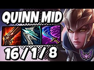 Quinn vs Akali [ MID ] Lol Korea Master Patch 12.23 ✅