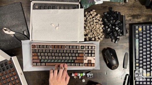 Custom Hex80 Keyboard Build! Late Night Chill Stream