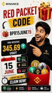Binance Red Packet Code Today