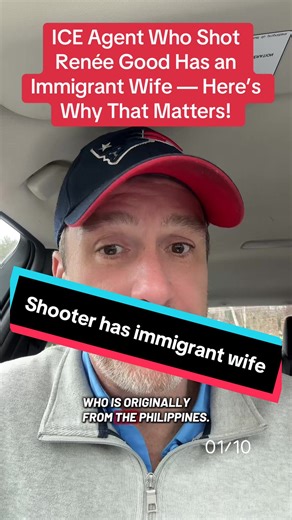 The ICE agent identified in the Minneapolis shooting — Jonathan Ross — is married to a U.S. citizen wife originally from the Philippines, whose family still lives there. That fact is now being discussed alongside the debate over federal immigration enforcement tactics and the shooting of Renée Good. ##ReneeGood##JonathanRoss##ImmigrationIrony##ICEAccountability##JusticeAndTruth
