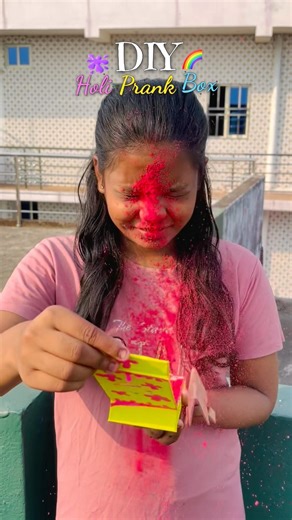 Holi 🫟 Prank Ideas | DIY Holi Craft #holi #diy #holiprank #holicraft #holidiy #happyholi #shorts