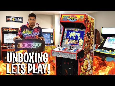 CAPCOM LEGACY WiFI LIVE!? Arcade1UP Yoga Flame Editionl - ULTIMATE UNBOXING & REVIEW!