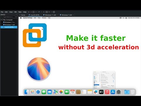 Macos VM make minimize animation better or faster | For Vm's without 3d acceleration