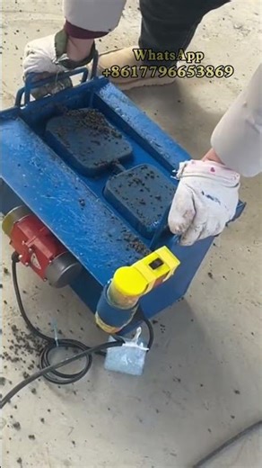 Small Soil Brick Making Machine Production Manual Block Making Machine Interlock Earth Block Machine