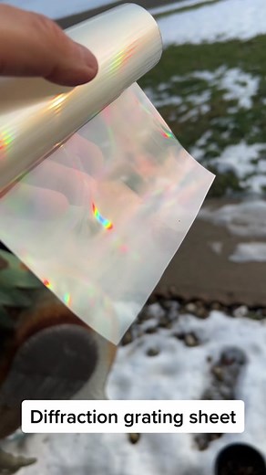 Holographic Chocolate Techniques with Diffraction Grating