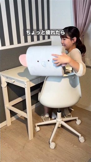 I want some relaxation while working at my desk! #Nitori #Nitoriproducts #pillow #cushion #animal...